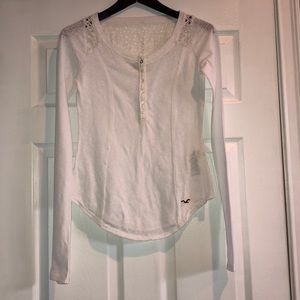 Girls Hollister Long Sleeved Top